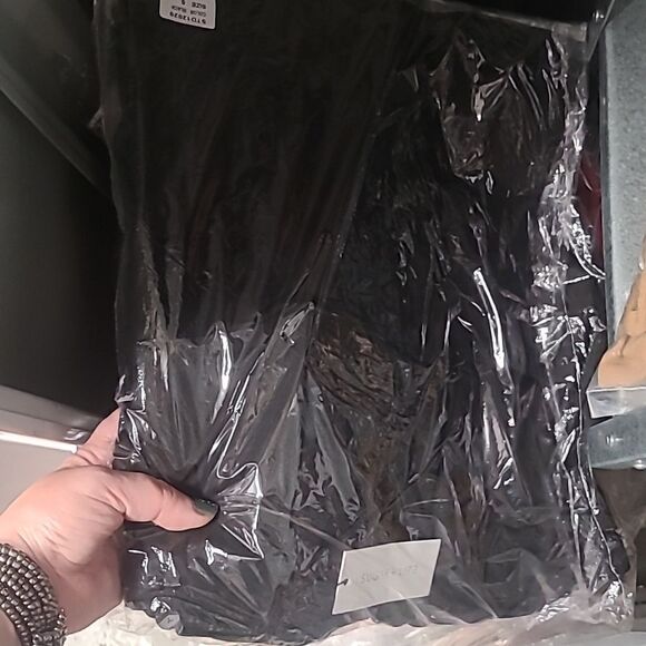 Sugarlips off shoulder bodycon dress w puff sleev sz s or m - Picture 3 of 7